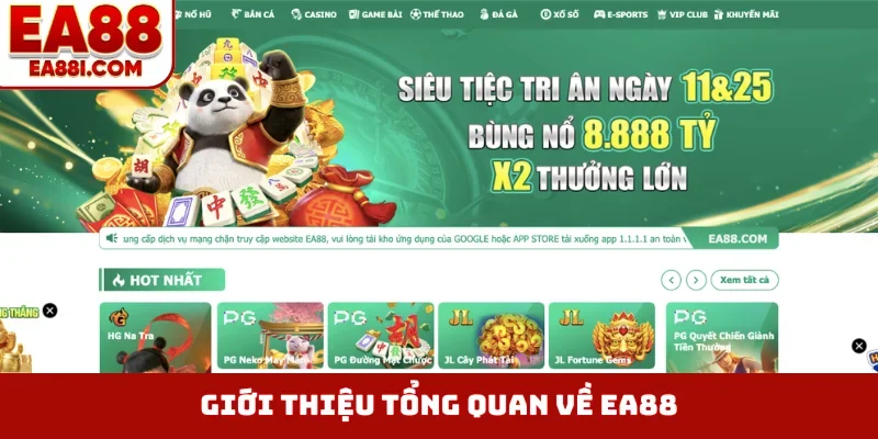 Giới thiệu tổng quan về EA88